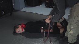 Lorena Garcia Hogtied