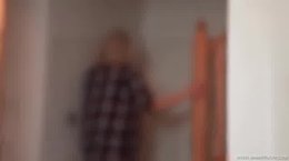Hot Blonde Gives Dirty Blowjob