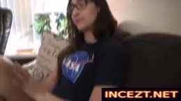 Nerdy Little Sister Blackmailed For Sex