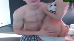 Step sister lets Step brother do his thing