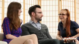 Jay taylor and penny pax fucked by a nerdy french
