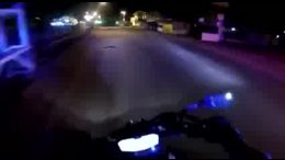 Police runs a train