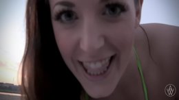 Angela explodes and bleeds from her toe