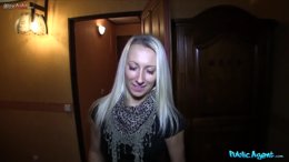 Public agent blonde cheats her boyfriend