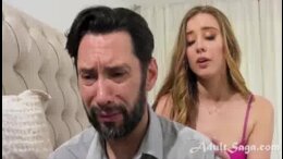Daughter Does Everything To Make Father Stay - Haley Reed