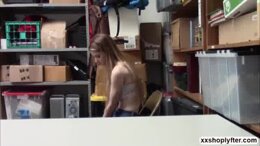 Nadya gets caught stealing and gets fucks