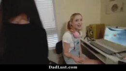 Sharing My Daddy's Cock With My Bestie