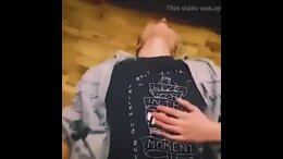 Young blonde teen taking dick