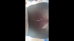 Teen mom in see thru leggings visible thong