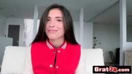 Skinny teen loves anal&period;avi