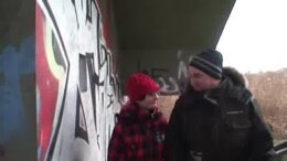 Stepfather fucked  Teen Outdoor