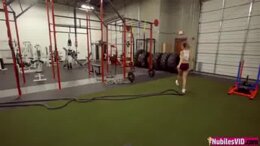 Jill Kassidy Her Gym Session Gone Wild Fucking