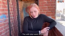 Redhead had sex muscle neighbor while husband on a business trip