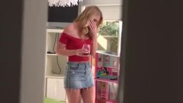Hot Mom is Gonna Miss Son When he Leaves and Fucks Him to Stay