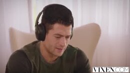 VIXEN Cam Girl Gets Caught And Fucked By Roommate