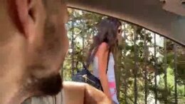 PICK UP YOUNG GIRL & MAKE GANG BANG ORGY ON THE BEACH