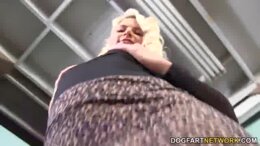 Anikka Albrite takes Mandingo's Black Dick