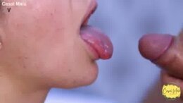 swallowing neighbor's cum