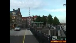 Natural Blonde Dutch Maiden Rough Fuck