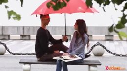 18videoz - Casual teen Ariana Shaine fuck on rainy day