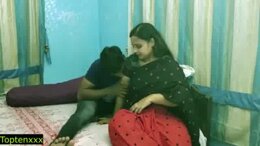 Indian teen boy fucking his sexy hot bhabhi secretly at home !! Best indian teen sex
