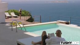 TUSHY Young Yoga Instructor Gets Anal Dominated By Client's Husband